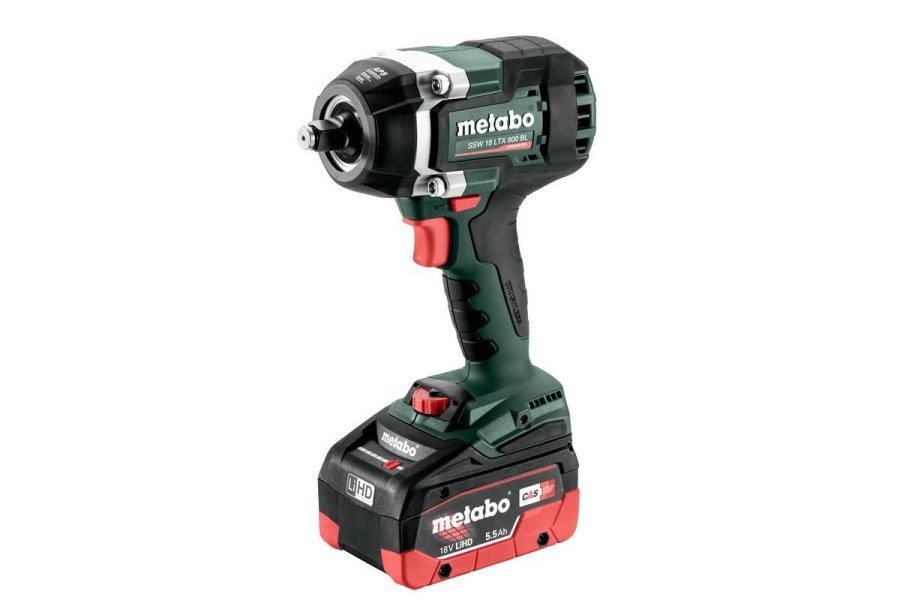 METABO. IMPACT WRENCH SSW 18 LTX 800 BL 2x5,5Ah LiHD 1200Nm METABOX #1