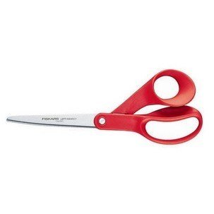 Fiskars 003814 saks til kontorartikel Universel Lige snit Rd, Slv #2