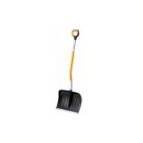 Fiskars 1057186 skovl & spartel Sneskovl Metal Sort, Orange #2