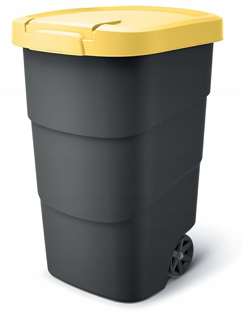 KEDEN WHEELER GARBAGE BIN 90 L - YELLOW | Sourcing #1