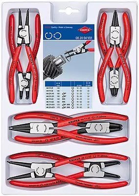 KNIPEX Precision Circlip Pliers Set #1