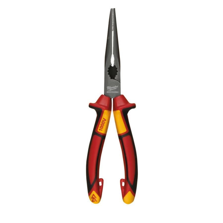 Milwaukee long nose pliers straight 205mm VDE #1