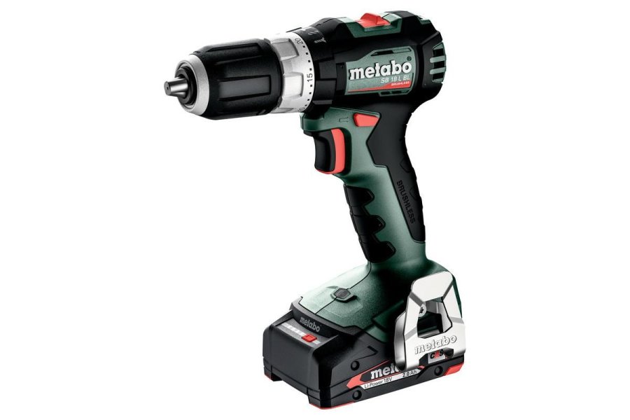 Metabo SB 18 L BL 1700 rpm N�glefri 1,3 kg Sort, Gr�n, R�d, S�lv #2