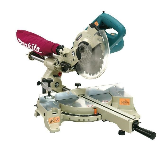 MAKITA. Mitre saw 190/1010W LS0714LN WITH 52 x 300mm LASER FEED. #1