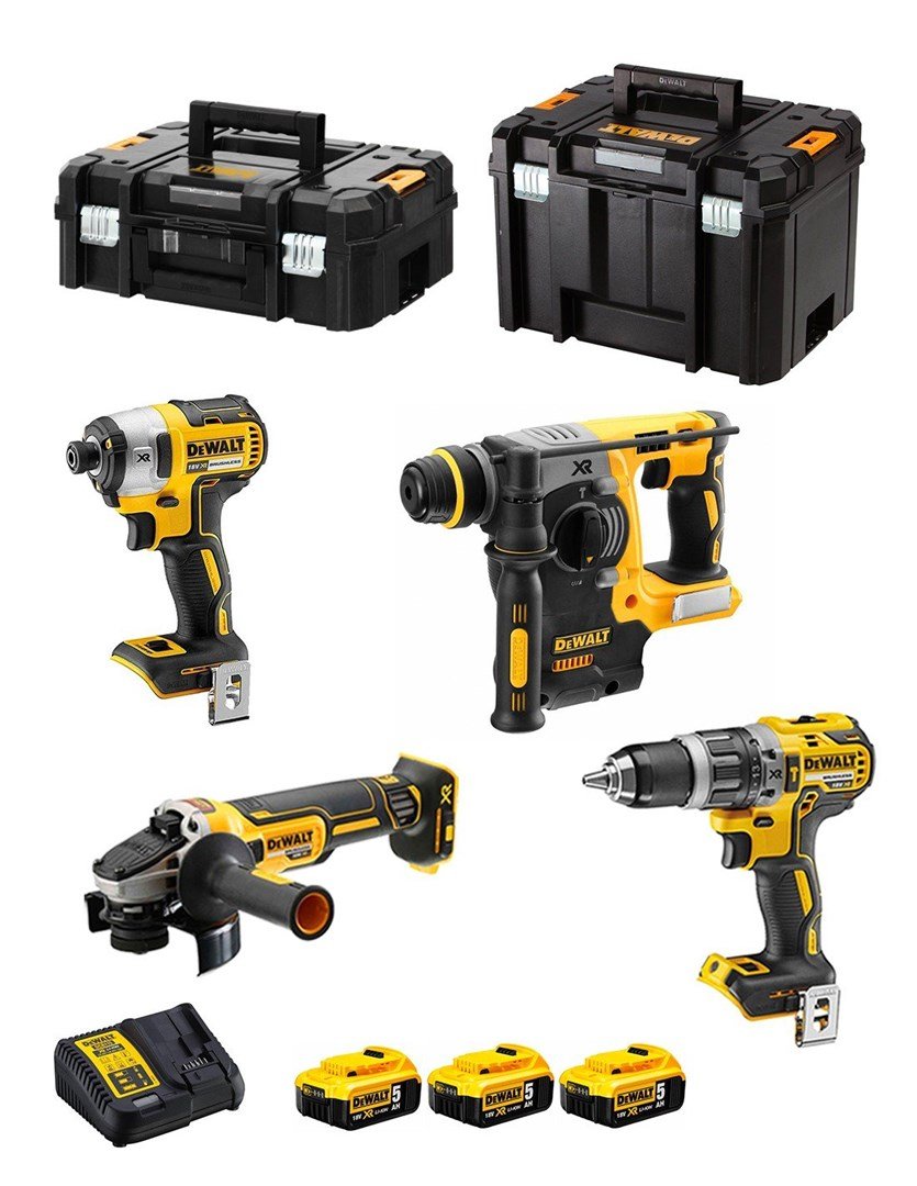 DeWALT DCK422P3T-QW elvrktj kombinationsst Batteri #3