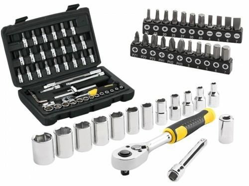 Stanley STMT82672-0 rachet skruengle 6,7,8,9,10,11,12,13,14 mm 1 stk Sort, Gul 72 #2