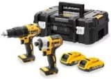 DeWALT DCK2060D2T-QW elektrisk skruetrkker & slagbor Gul #2