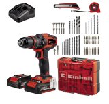Einhell TE-CD 18/40 24000 rpm Nglefri 1,46 kg Sort, Rd #2