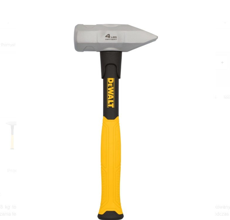 DEWALT STEEL SLEDGEHAMMER 1.81kg #1