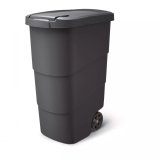 KEDEN WHEELER WASTE BIN 90 L - BLACK RECYCLED* #1