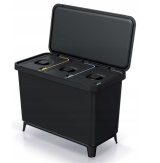 KEDEN WASTE BIN SYSTEMA 3x10L - BLACK RECYCLED #1