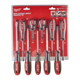 MILWAUKEE SCREWDRIVER SET 10pcs. (PH&PZ&SL) #1