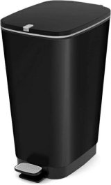 KETER WASTE BIN WITH PEDAL 60L BLACK IT #1