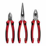 MILWAUKEE PLIERS SET 3pcs. (UNIVERSAL 180mm, SIDE 160mm, LONG 205mm) #1