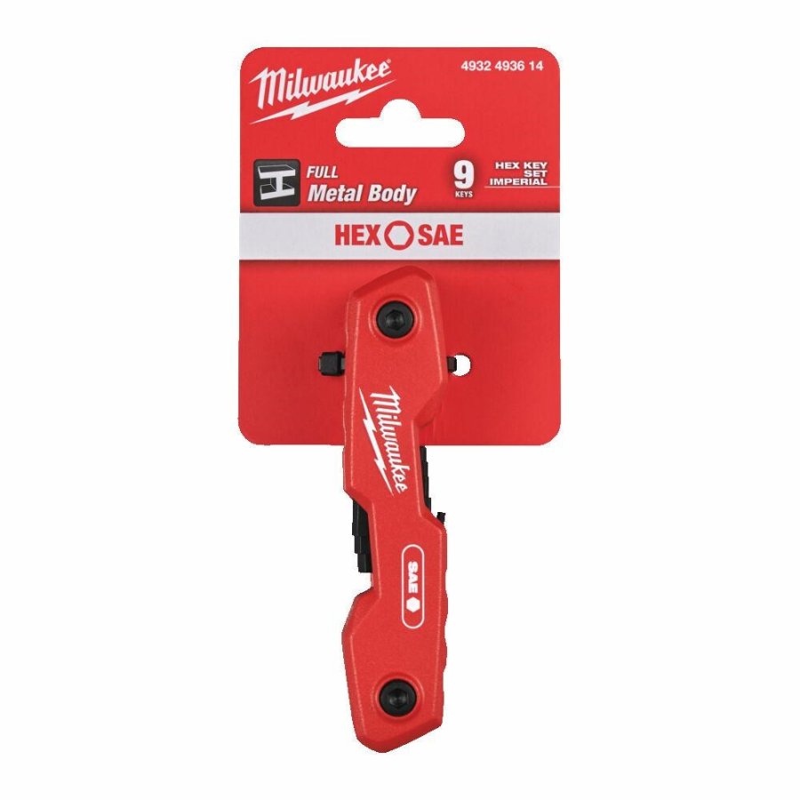 MILWAUKEE ALLEN WRENCH IMPERIAL SET 9pcs. #1