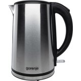 Gorenje | Kettle | K15DWS | Electric | 2200 W | 1.5 L | Stainless steel | 360 rotational base | Stainless Steel #1
