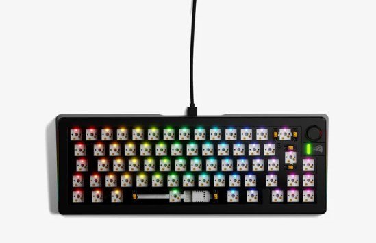 Glorious Gaming GMMK 3 65% Barebones tastatur Spil USB Nej Sort #2