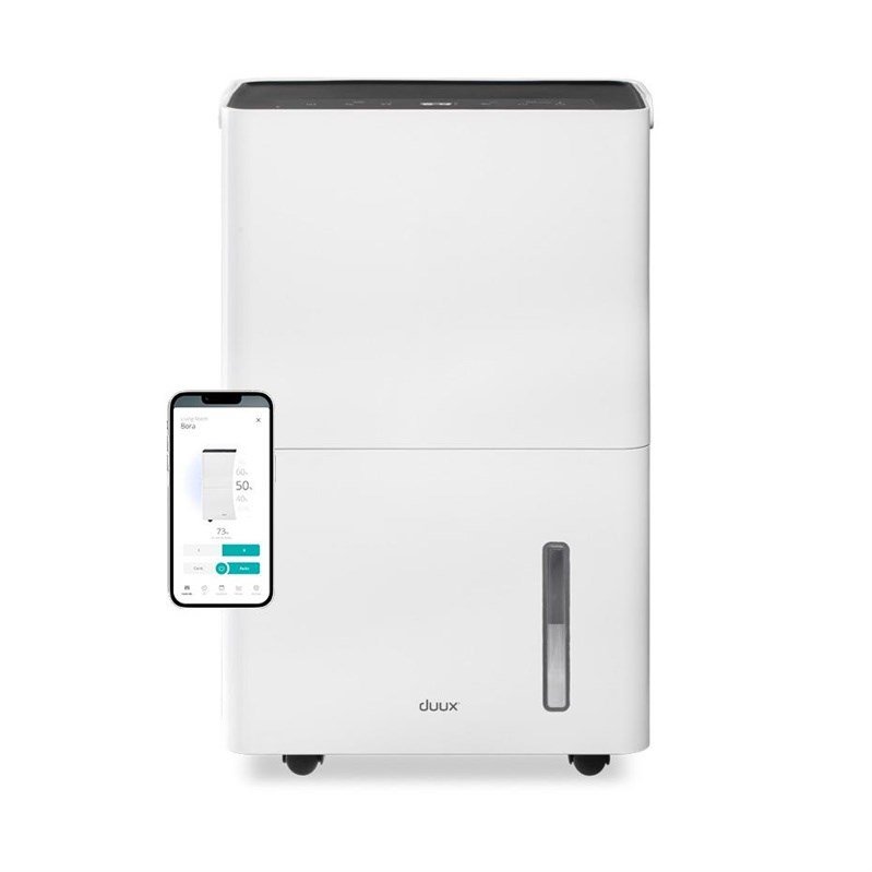 Duux Smart Dehumidifier | Bora | Suitable for rooms up to 40 m2 | Water tank capacity 4 L | White #1