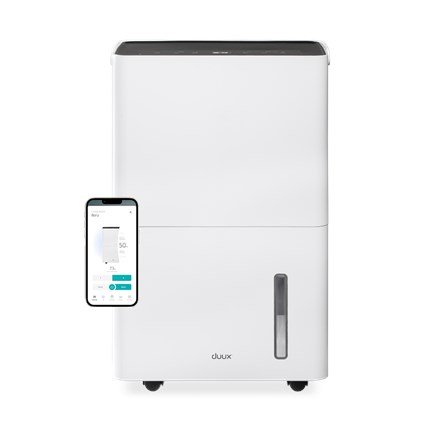 Duux Smart Dehumidifier | Bora | Suitable for rooms up to 50 m2 | Water tank capacity 4 L | White #1