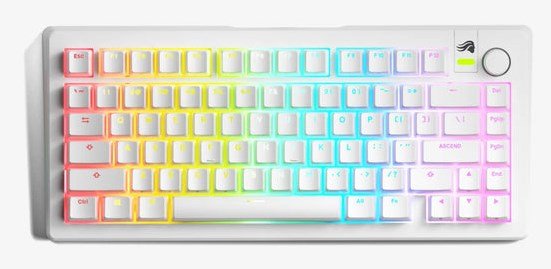 Glorious PC Gaming Race GMMK 3 Prebuilt tastatur Spil USB QWERTY US engelsk Hvid #2
