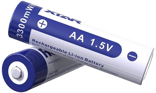 Rechargeable batteries R06 / AA 1.5V Xtar 2200mAh (box of 4 pcs) with protection #1