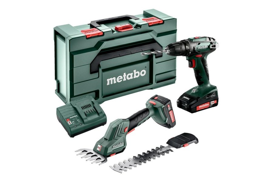METABO. COMBO KIT 18V 2.2.5 (BS 18 + SGS 18 LTX) Q 2x2,0Ah #1