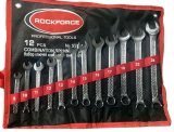 ROCKFORCE COMBINATION WRENCH set 12el. (8-24mm) #1