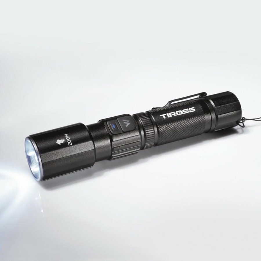TIROSS LED FLASHLIGHT 1000 lm RECHARGEABLE TS1890 #1