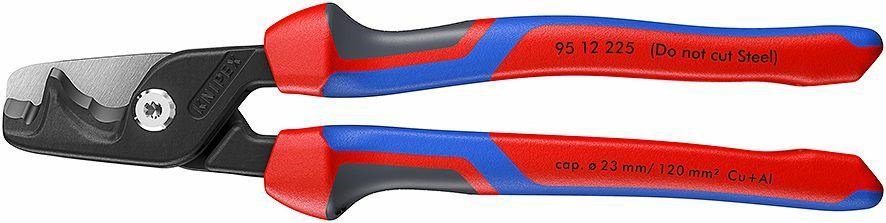 KNIPEX CABLE CUTTER STEPCut XL COMPOSITE 225mm #1