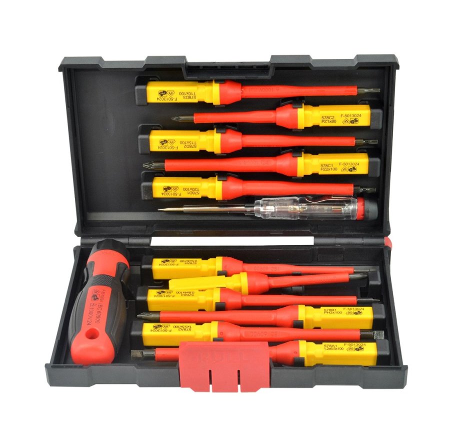 AW SCREWDRIVER SET IZOL.1000V VDE S2/13PCS. #1