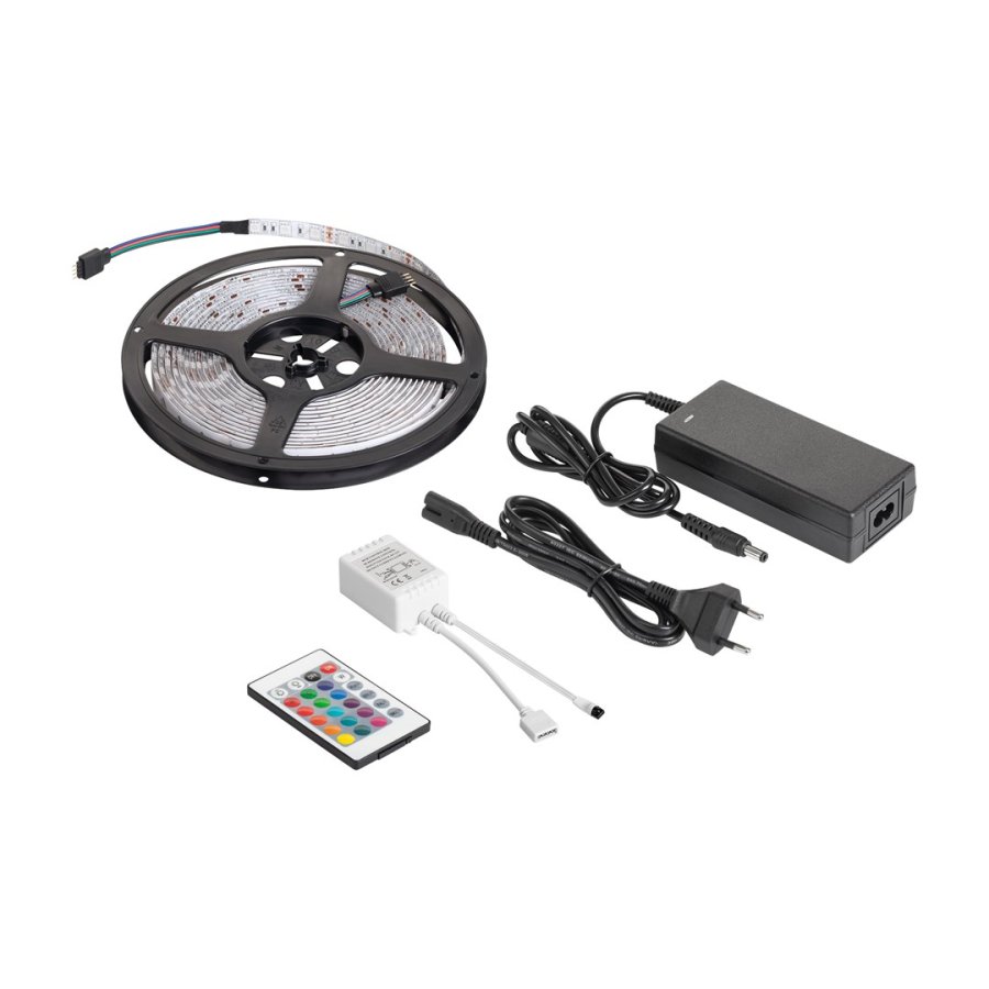LED lighting kit (RGB LED string, color controller, power supply) #1