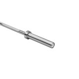 Olympic Straight Bar with Bearings, Olympic Barbell with Bearings 150cm 12.5kg REBEL ACTIVE #1