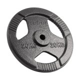 Cast iron weight 20kg, bore 31mm, disc with handles, REBEL ACTIVE #1