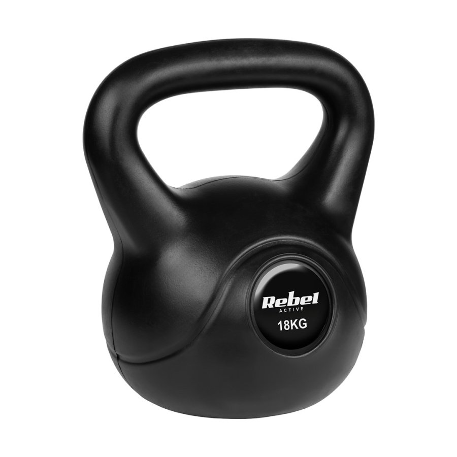 Bitumen kettlebell 18 kg REBEL ACTIVE #1
