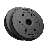 Bituminous Weight Set 2x10kg, 51mm Hole - for Olympic Barbells, REBEL ACTIVE #1