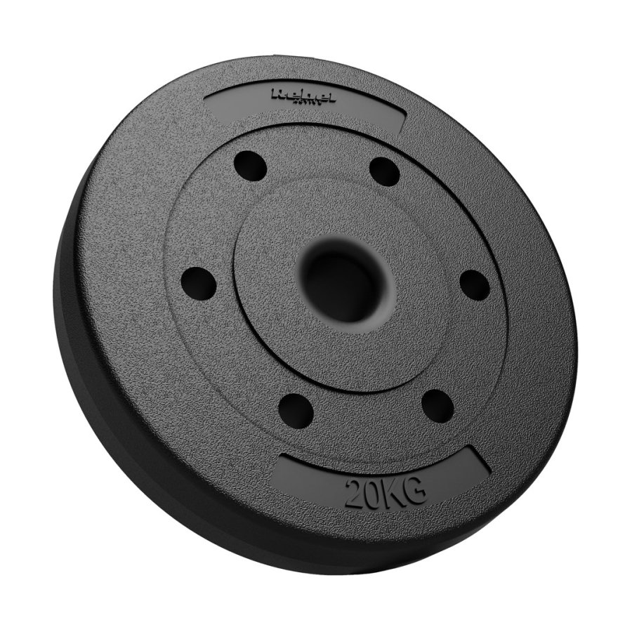 Bituminous weight 20kg, bore 51mm - for Olympic barbells, REBEL ACTIVE #1