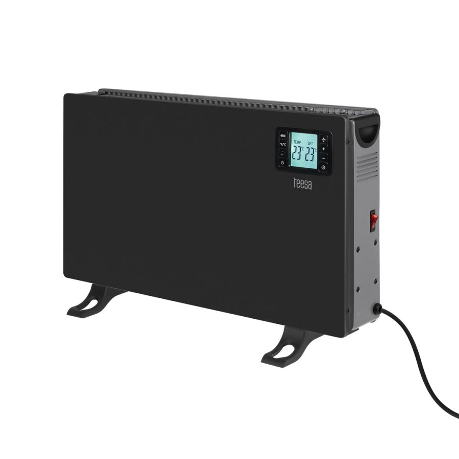 Teesa convector heater black #1