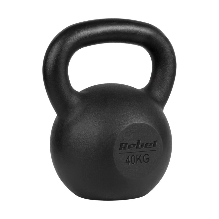 Cast iron kettlebell 40kg, REBEL ACTIVE #1