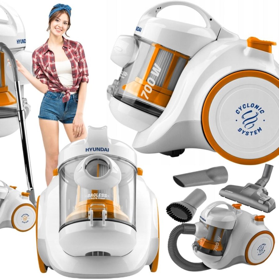 Hyundai VC 009 1,5 L Beholder vakuum Dry 700 W Posel�s #2