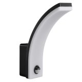 LED Motion Sensor Lamp Maclean, PIR Motion Sensor, Black, 20W, IP65, 2000lm, Neutral White (4000K) MCE512 B #1