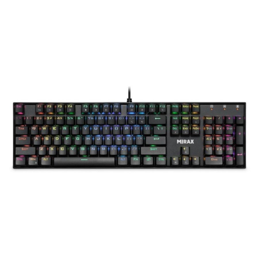 Defender MIRAX GK-352 MECHANICAL Backlit Gaming RGB outemu blue wired keyboard #1