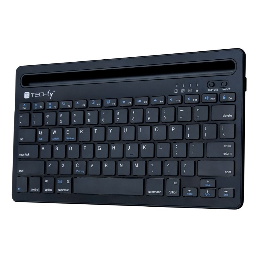Techly ICTBK102U tastatur Universel Bluetooth QWERTY Engelsk Sort #2