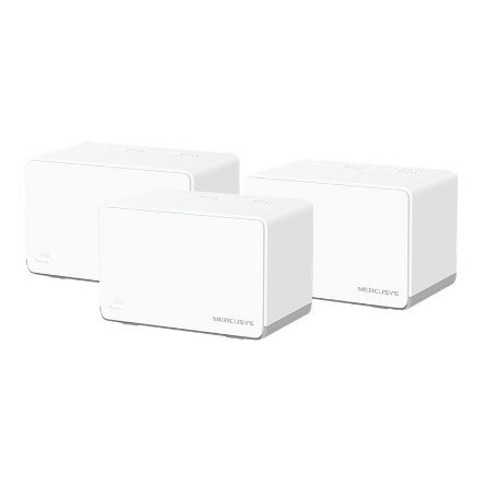Mercusys Halo H70X (3-pack) Dual-band (2,4 GHz / 5 GHz) Wi-Fi 6 (802.11ax) Hvid Intern #2