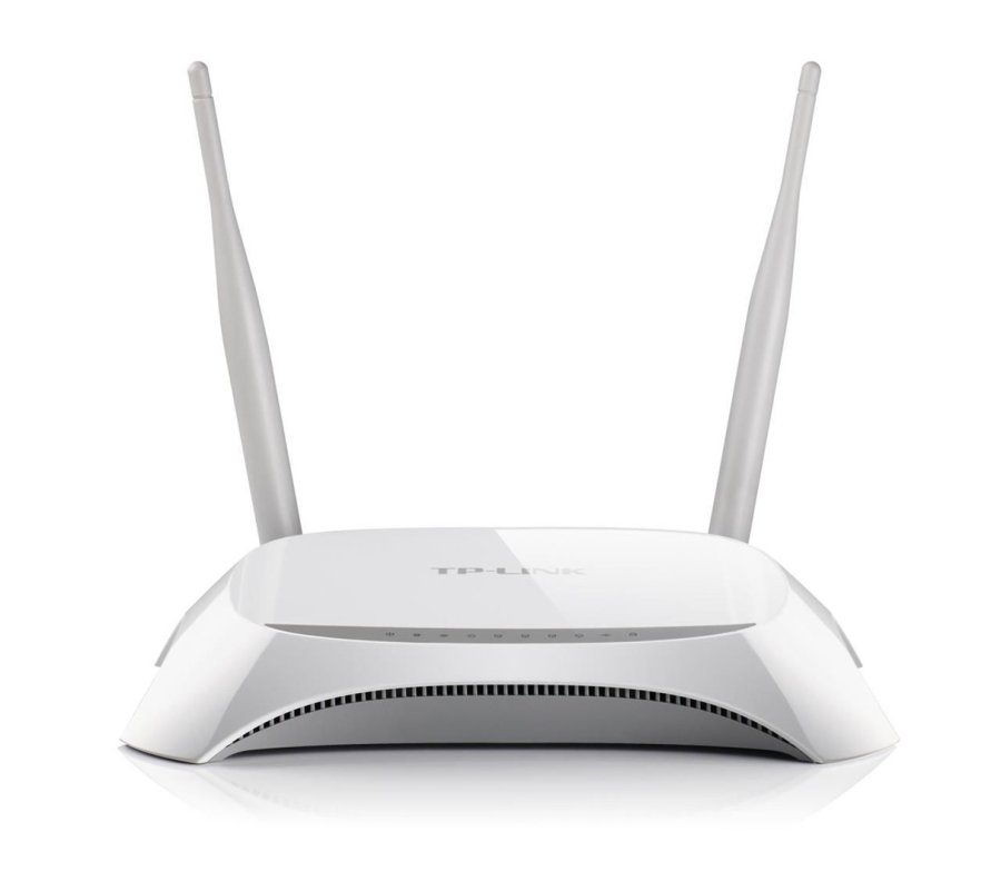 TP-Link TL-MR3420 trdls router Hurtigt ethernet Enkelt band (2,4 GHz) Sort, Hvid #2