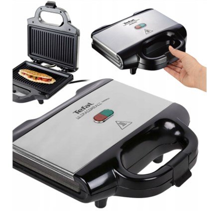 Tefal SM1572 sandwichtoaster 700 W Sort, Rustfrit stl #2