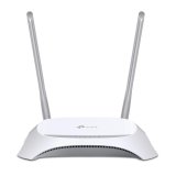 TP-Link TL-MR3420 tr�dl�s router Hurtigt ethernet Enkelt band (2,4 GHz) Sort, Hvid #2