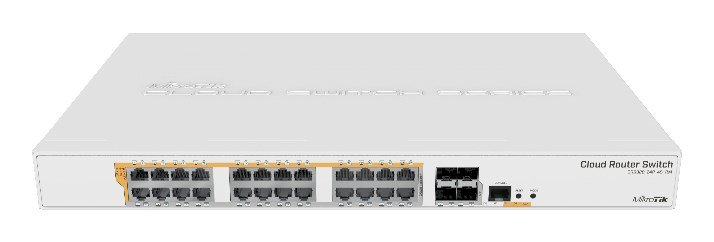 Mikrotik CRS328-24P-4S+RM netvrksswitch Administreret L2/L3 Gigabit Ethernet (10/100/1000) Strm over Ethernet (PoE) 1U Hvid #2
