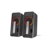 GENESIS Helium 100 BT RGB hjttalerst 10 W PC/Laptop Sort, Slv 2.0 kanaler Bluetooth #2