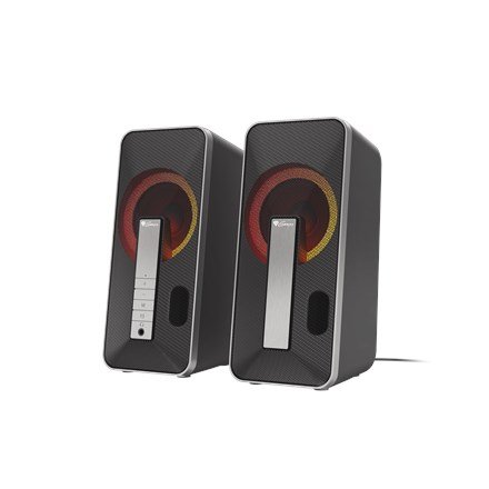 GENESIS Helium 100 BT RGB hjttalerst 10 W PC/Laptop Sort, Slv 2.0 kanaler Bluetooth #2