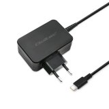 Qoltec 51024 oplader til mobil enhed Universel Sort Vekselstrm Hurtig opladning Indendrs #2